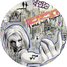 Lade das Bild in den Galerie-Viewer, Aluminiumbild 5th Element Pop Art Graffiti Kreis