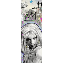Lade das Bild in den Galerie-Viewer, Aluminiumbild 5th Element Pop Art Graffiti Panorama Hoch