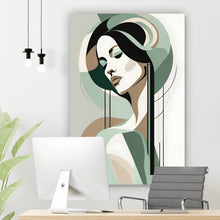 Lade das Bild in den Galerie-Viewer, Poster Abstrakt geformte Frau No.2 Hochformat