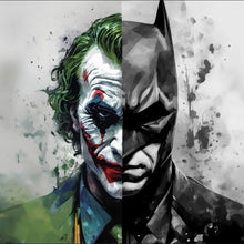 Lade das Bild in den Galerie-Viewer, Poster Bat Joke Comicfiguren Abstrakt Quadrat