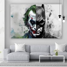 Lade das Bild in den Galerie-Viewer, Acrylglasbild Bat Joke Comicfiguren Abstrakt Querformat