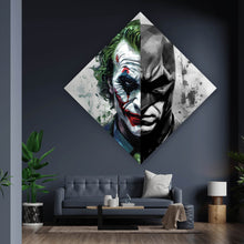 Lade das Bild in den Galerie-Viewer, Poster Bat Joke Comicfiguren Abstrakt Raute