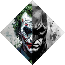 Lade das Bild in den Galerie-Viewer, Poster Bat Joke Comicfiguren Abstrakt Raute