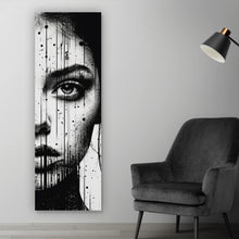 Lade das Bild in den Galerie-Viewer, Poster Abstraktes Frauenporträt Panorama Hoch