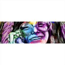 Lade das Bild in den Galerie-Viewer, Poster Abstraktes Portrait Janis Joplin Panorama