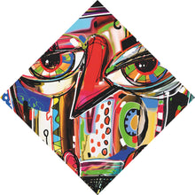 Lade das Bild in den Galerie-Viewer, Leinwandbild Abstraktes Tiermotiv Raute