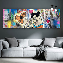 Lade das Bild in den Galerie-Viewer, Spannrahmenbild Always Love you Panorama