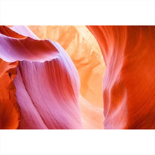Lade das Bild in den Galerie-Viewer, Aluminiumbild gebürstet Antelope Canyon Querformat