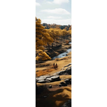 Lade das Bild in den Galerie-Viewer, Leinwandbild Atemberaubende Landschaft mit malerischen Bäumen Panorama Hoch