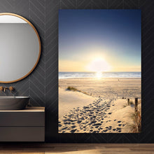 Lade das Bild in den Galerie-Viewer, Poster Atemberaubende Strandlandschaft Hochformat