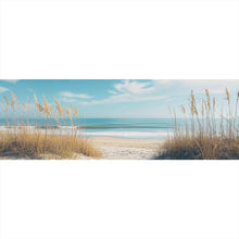 Lade das Bild in den Galerie-Viewer, Spannrahmenbild Atemberaubender Strand mit sanften Wellen Panorama