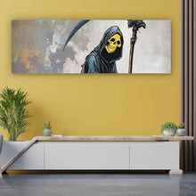Lade das Bild in den Galerie-Viewer, Poster Banksy Abstakter Sensenmann Panorama