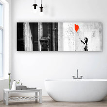 Lade das Bild in den Galerie-Viewer, Poster Banksy - Ballon Girl No. 2 Panorama