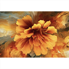 Lade das Bild in den Galerie-Viewer, Poster Beeindruckende abstrakte Blume Fluid Art Querformat