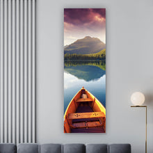 Lade das Bild in den Galerie-Viewer, Poster Bergsee in der Landschaft Panorama Hoch