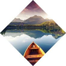 Lade das Bild in den Galerie-Viewer, Poster Bergsee in der Landschaft Raute
