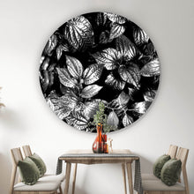 Lade das Bild in den Galerie-Viewer, Aluminiumbild Blätterwald Kreis
