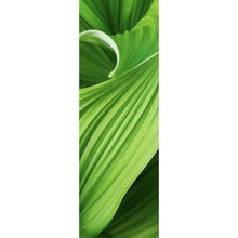 Lade das Bild in den Galerie-Viewer, Leinwandbild Blattwerk in lebendigem Grün Panorama Hoch