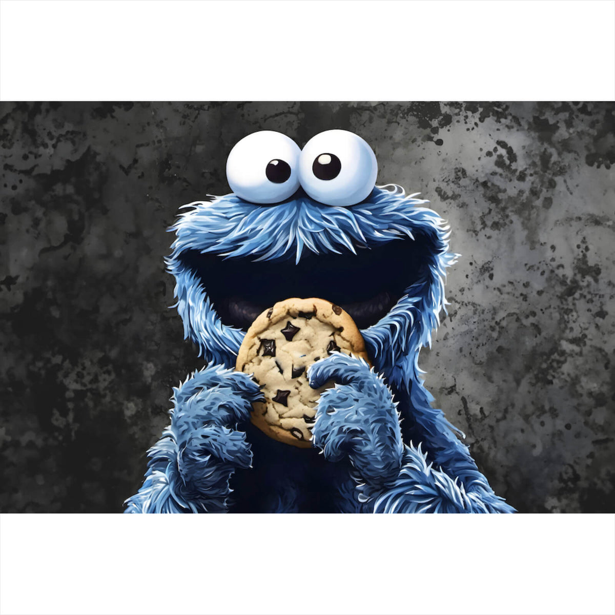 Blaue Blumen-Wandkunst, Florales Bild, Leinwand, Poster, Druck, Modernes Großes Kunstwerk, Gerahmt Für Wohnzimmer, Schlafzimmer, Wandgemälde, Heimdekoration, 40,6 X 61 Cm