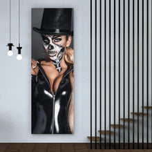 Lade das Bild in den Galerie-Viewer, Poster Blonde La Catrina Panorama Hoch