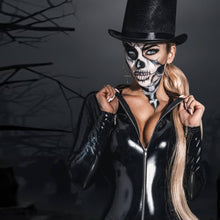 Lade das Bild in den Galerie-Viewer, Leinwandbild Blonde La Catrina Quadrat