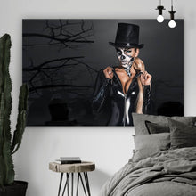 Lade das Bild in den Galerie-Viewer, Poster Blonde La Catrina Querformat