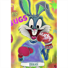 Lade das Bild in den Galerie-Viewer, Poster Boxende Comic Figuren Pop Art Hochformat