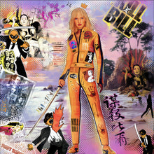 Lade das Bild in den Galerie-Viewer, Leinwandbild Bunte Comic Collage Bill Pop Art Quadrat