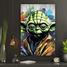 Lade das Bild in den Galerie-Viewer, Poster Bunte Cyber Figur Digital Art Hochformat