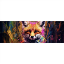 Lade das Bild in den Galerie-Viewer, Poster Bunter Fuchs im Fantasieland Panorama
