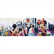 Lade das Bild in den Galerie-Viewer, Poster Pop Art Shopping in Dubai Panorama