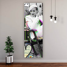 Lade das Bild in den Galerie-Viewer, Poster Marlene Panther Pop Art Vintage Panorama Hoch