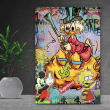 Lade das Bild in den Galerie-Viewer, Poster Collage Streetart Comic Figuren Hochformat