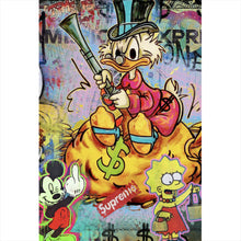 Lade das Bild in den Galerie-Viewer, Poster Collage Streetart Comic Figuren Hochformat