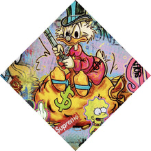 Lade das Bild in den Galerie-Viewer, Poster Collage Streetart Comic Figuren Raute
