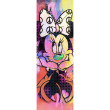 Lade das Bild in den Galerie-Viewer, Acrylglasbild Comic Kult Mäuse Paar beim Flirten Panorama Hoch