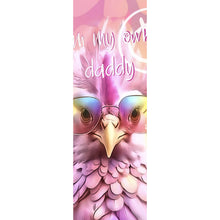 Lade das Bild in den Galerie-Viewer, Spannrahmenbild Huhn mit Sonnenbrille Modern Art Panorama Hoch