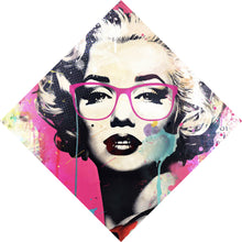 Lade das Bild in den Galerie-Viewer, Poster Cooles Pop Art Portrait einer Ikone Raute