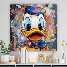 Lade das Bild in den Galerie-Viewer, Poster Abstrakt Donald Quadrat