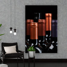 Lade das Bild in den Galerie-Viewer, Poster Edle Weinflaschen Hochformat