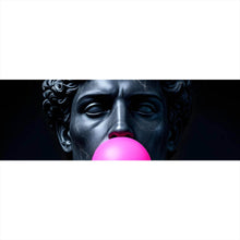 Lade das Bild in den Galerie-Viewer, Acrylglasbild Edler Skulpturenkopf mit Kaugummi Panorama