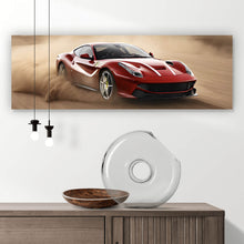Lade das Bild in den Galerie-Viewer, Poster Edler Sportwagen im Wüstensand Panorama