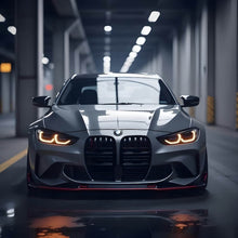 Lade das Bild in den Galerie-Viewer, Spannrahmenbild Eleganter Sportwagen in moderner Tiefgarage Quadrat