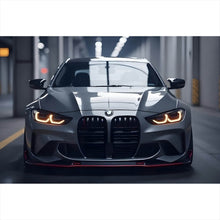 Lade das Bild in den Galerie-Viewer, Leinwandbild Eleganter Sportwagen in moderner Tiefgarage Querformat