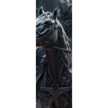 Lade das Bild in den Galerie-Viewer, Aluminiumbild Epische Schlacht mittelalterlicher Ritter Panorama Hoch