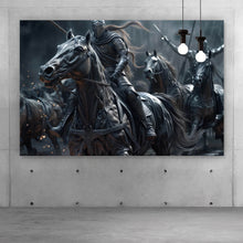 Lade das Bild in den Galerie-Viewer, Poster Epische Schlacht mittelalterlicher Ritter Querformat