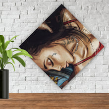 Lade das Bild in den Galerie-Viewer, Poster Erotische Frau mit Tätowierungen Raute