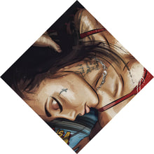 Lade das Bild in den Galerie-Viewer, Poster Erotische Frau mit Tätowierungen Raute