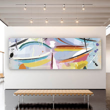 Lade das Bild in den Galerie-Viewer, Poster Face Abstract Art No.3 Panorama