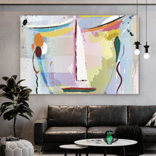 Lade das Bild in den Galerie-Viewer, Acrylglasbild Face Abstract Art No.3 Querformat